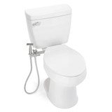 CleanSpa Luxury Hand-held Bidet Holster with Integrated Shut Off Side View
