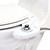 Brondell SouthSpa essential left-handed bidet attachment closed from a side view