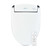Brondell Swash CL950 bidet toilet seat closed from a top view