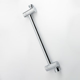 Nebia Adjustable Shower Arm Chrome with a white background