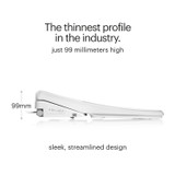T44 bidet toilet seat is the thinnest profile in the industry at just 99 millimeters high
