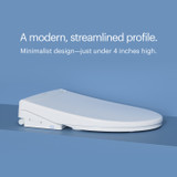 Image of T66; A modern, streamlined profile.  Minimalist design - just under 4 inches high.